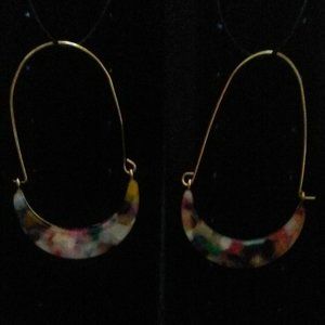 Multi-Colored Dangled Earrings